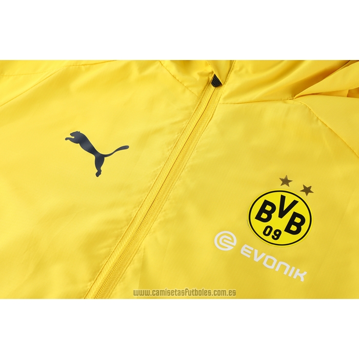 Chandal de Rompevientos del Borussia Dortmund 2021 Amarillo